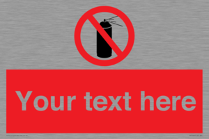 Custom prohibition no aerosol